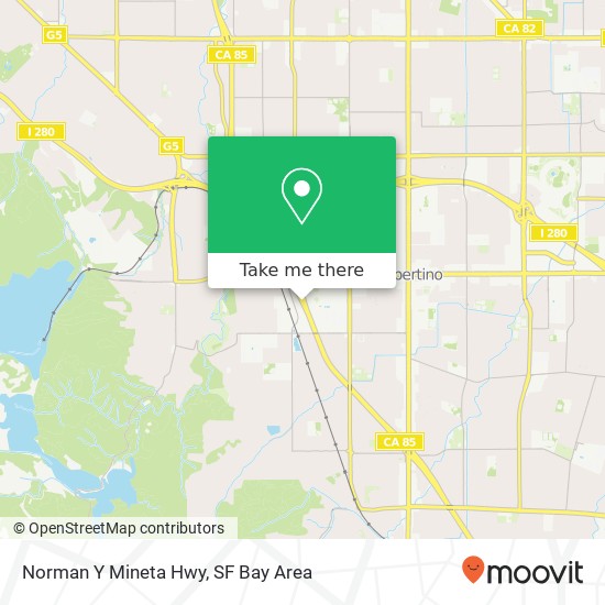 Mapa de Norman Y Mineta Hwy
