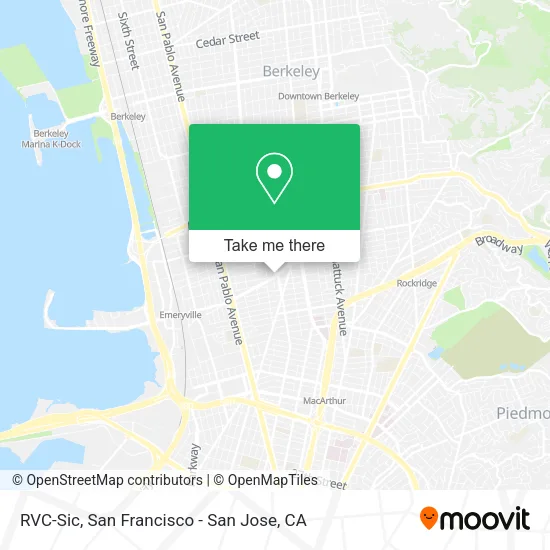 Mapa de RVC-Sic