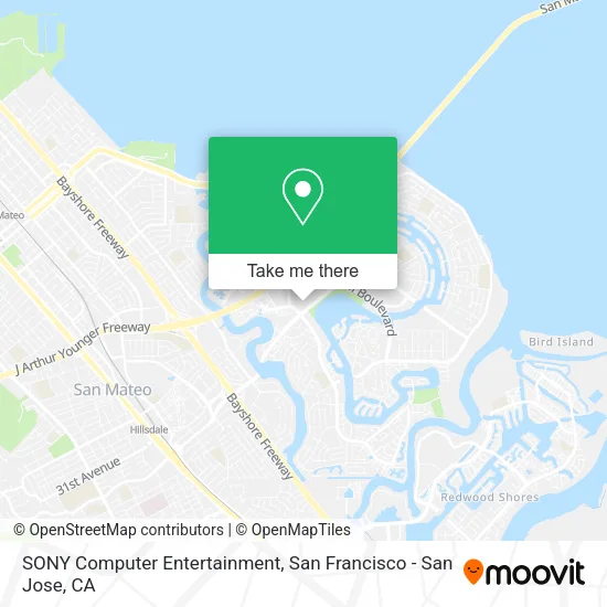 SONY Computer Entertainment map
