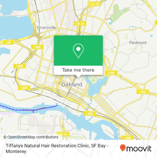 Tiffanys Natural Hair Restoration Clinic map