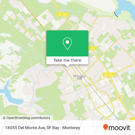 18055 Del Monte Ave map