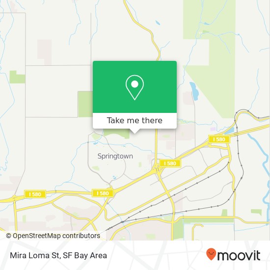 Mira Loma St map