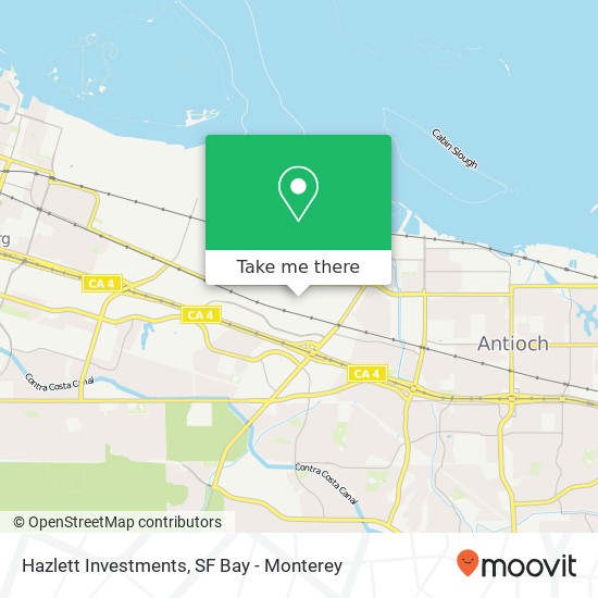 Hazlett Investments map