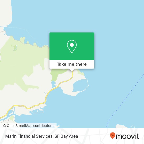 Marin Financial Services map