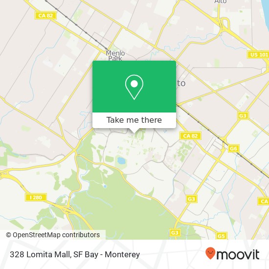 Mapa de 328 Lomita Mall