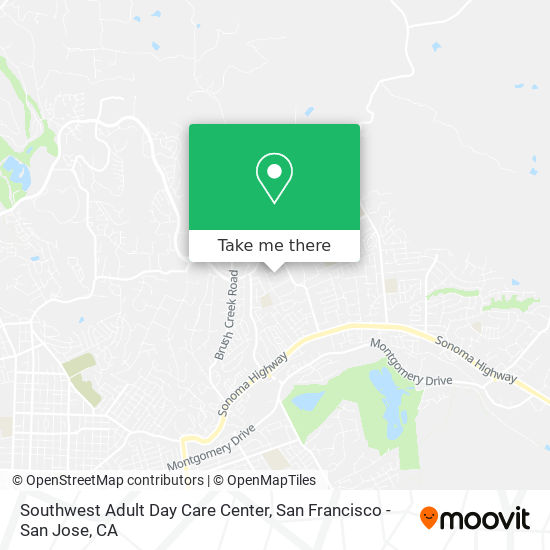 Mapa de Southwest Adult Day Care Center