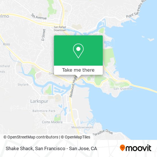 Shake Shack map