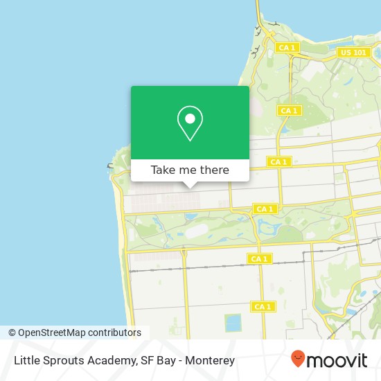 Mapa de Little Sprouts Academy