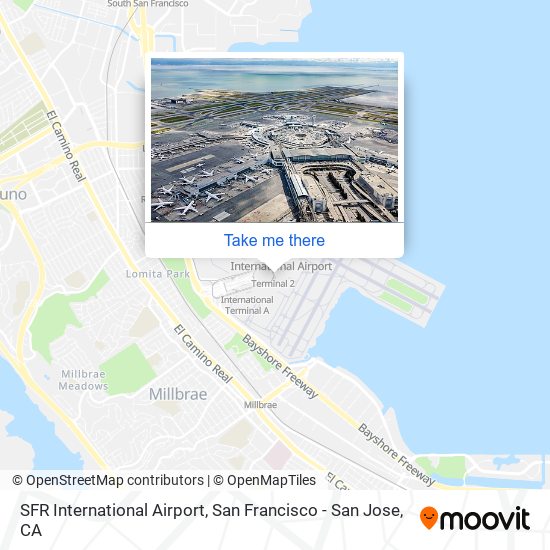 SFR International Airport map