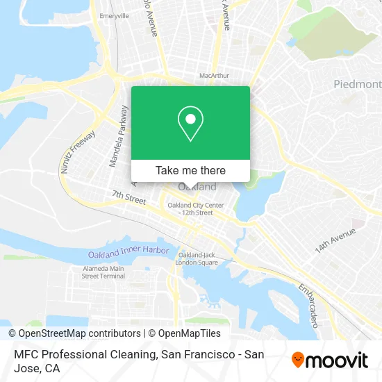 MFC Professional Cleaning map