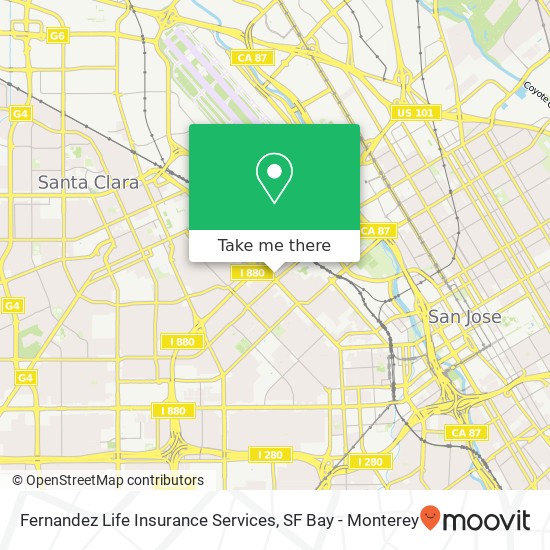 Fernandez Life Insurance Services map