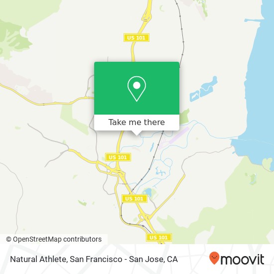 Natural Athlete map