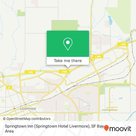 Springtown Inn (Springtown Hotel Livermore) map