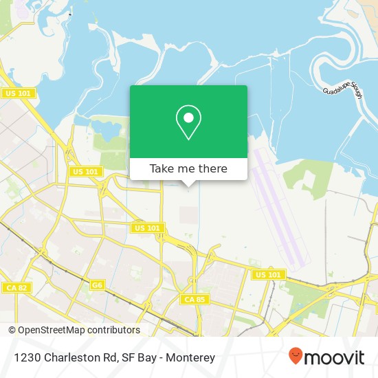 1230 Charleston Rd map