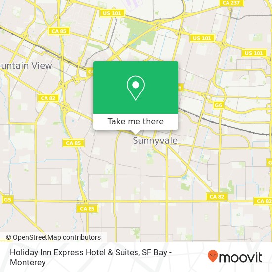 Holiday Inn Express Hotel & Suites map