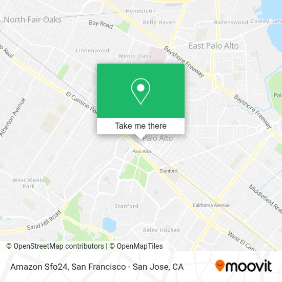 Amazon Sfo24 map