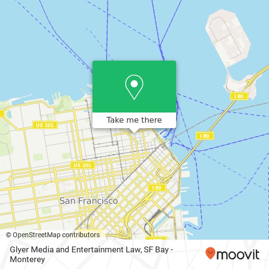 Glyer Media and Entertainment Law map