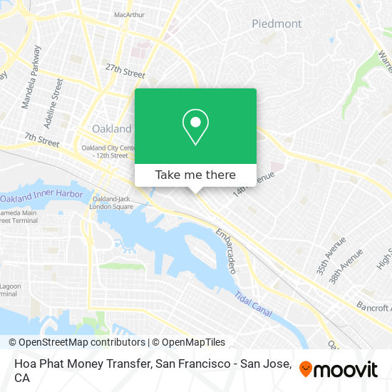 Hoa Phat Money Transfer map