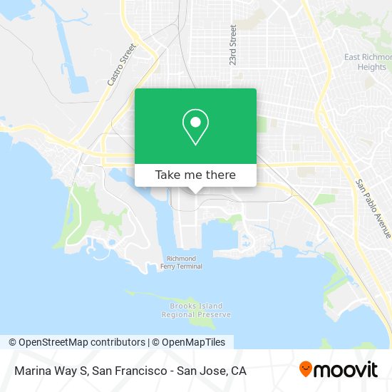 Mapa de Marina Way S