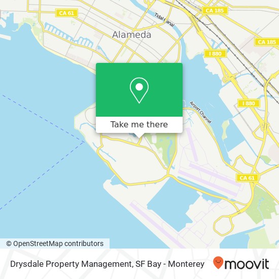 Drysdale Property Management map