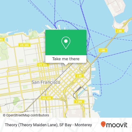 Theory (Theory Maiden Lane) map