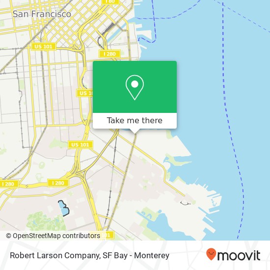 Mapa de Robert Larson Company
