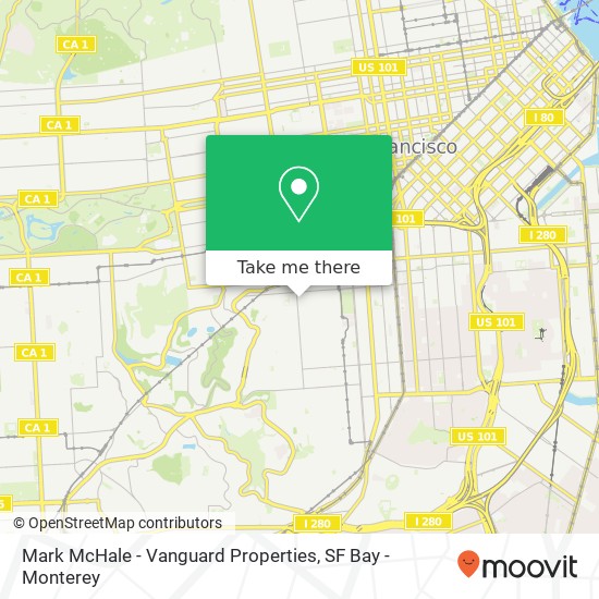 Mark McHale - Vanguard Properties map