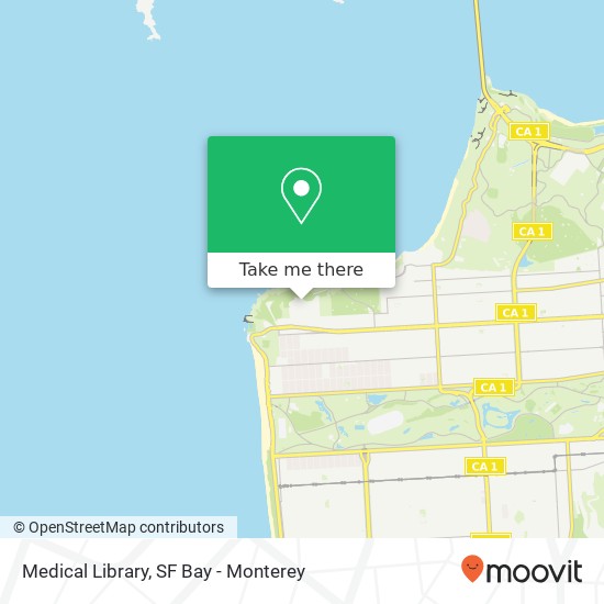 Medical Library map