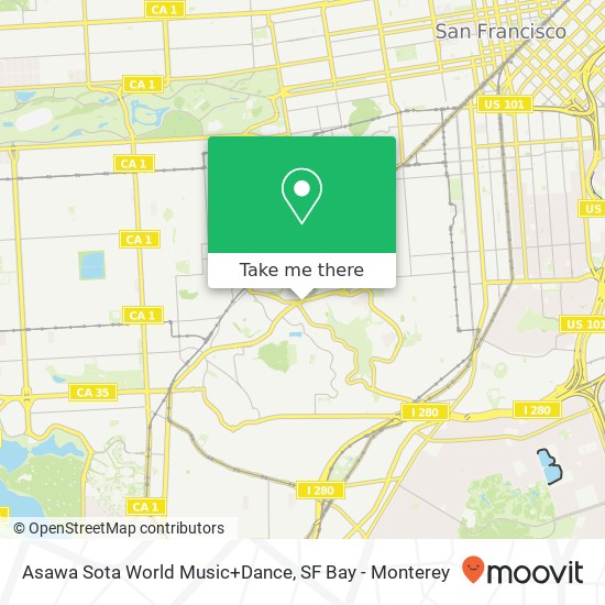 Asawa Sota World Music+Dance map