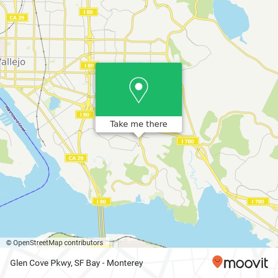 Glen Cove Pkwy map