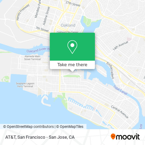 AT&T map