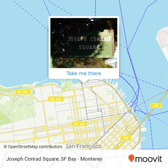 Joseph Conrad Square map