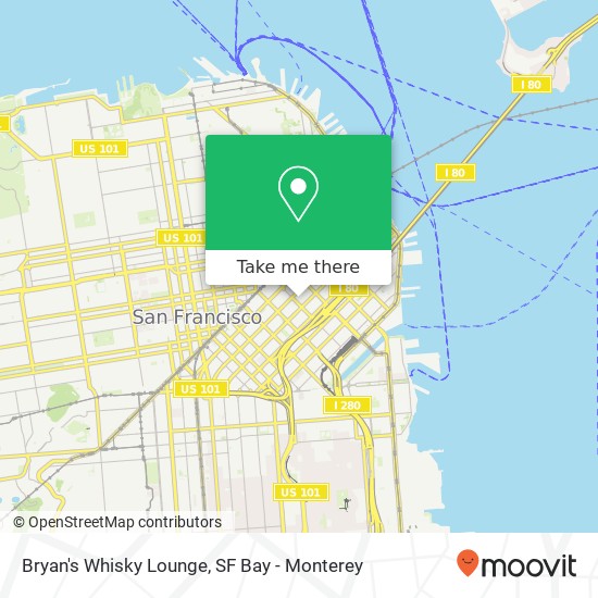 Bryan's Whisky Lounge map