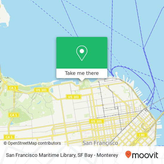 Mapa de San Francisco Maritime Library