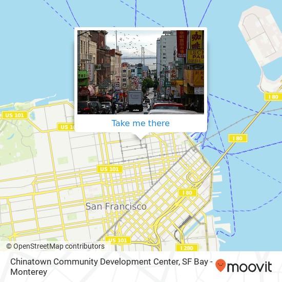 Mapa de Chinatown Community Development Center