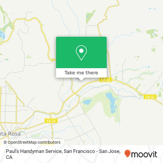Mapa de Paul's Handyman Service