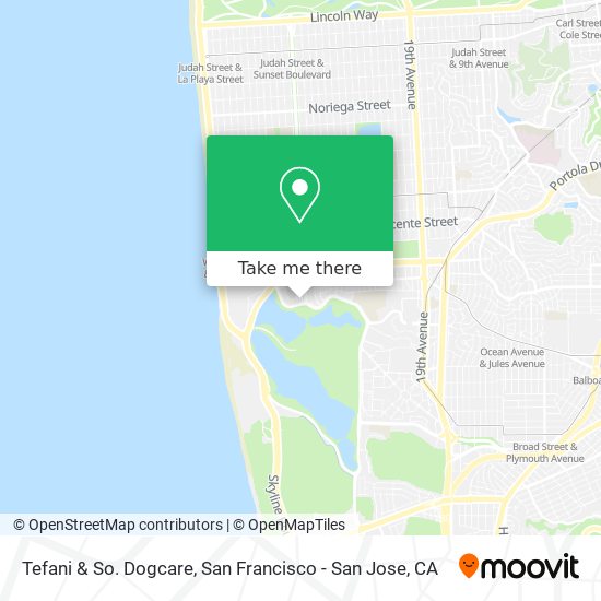 Tefani & So. Dogcare map