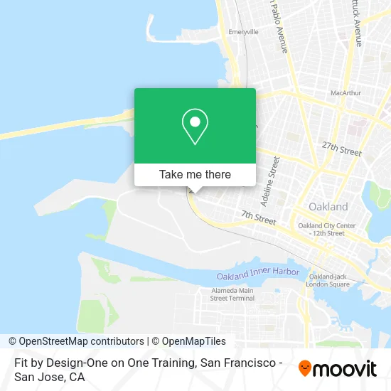 Mapa de Fit by Design-One on One Training