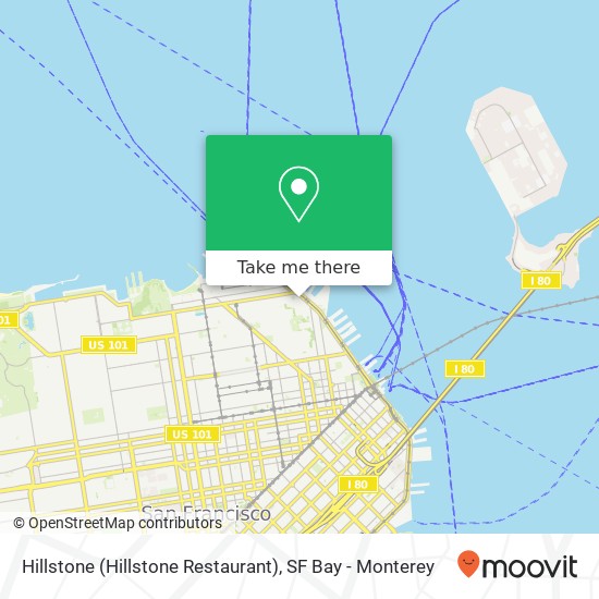Mapa de Hillstone (Hillstone Restaurant)