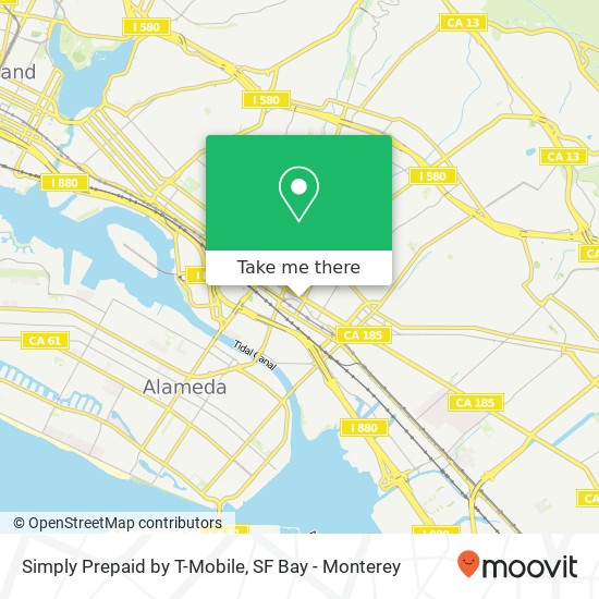 Simply Prepaid by T-Mobile map