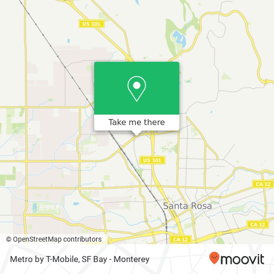 Metro by T-Mobile map