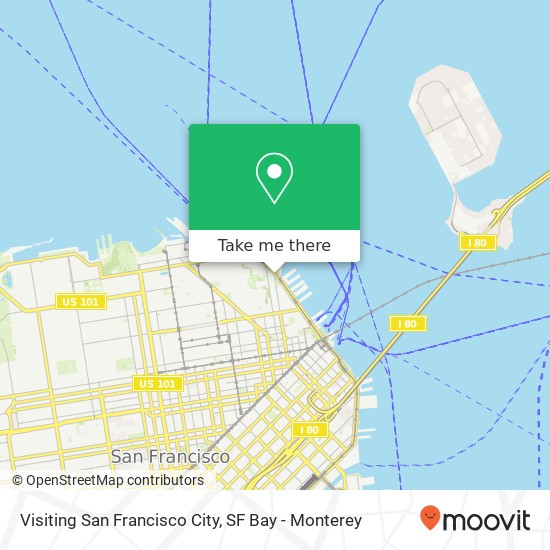 Visiting San Francisco City map