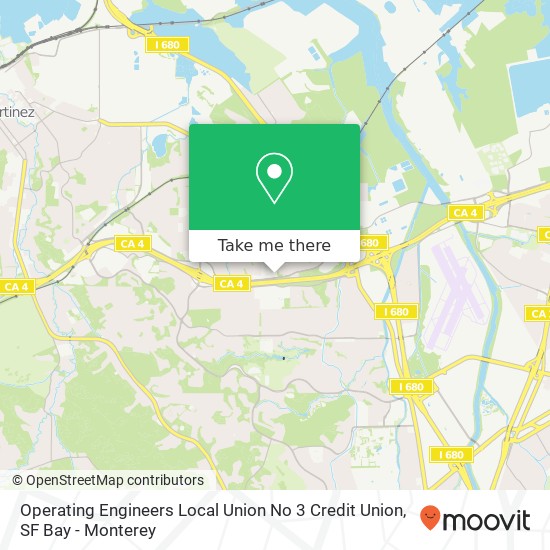 Operating Engineers Local Union No 3 Credit Union map