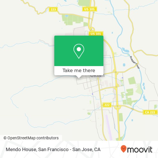 Mendo House map