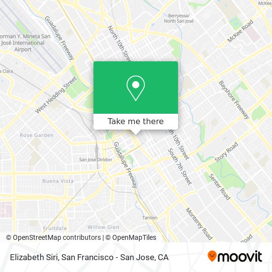 Elizabeth Siri map