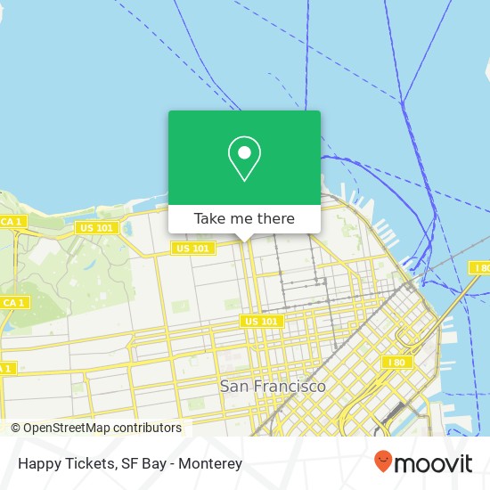 Mapa de Happy Tickets