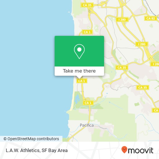 Mapa de L.A.W. Athletics