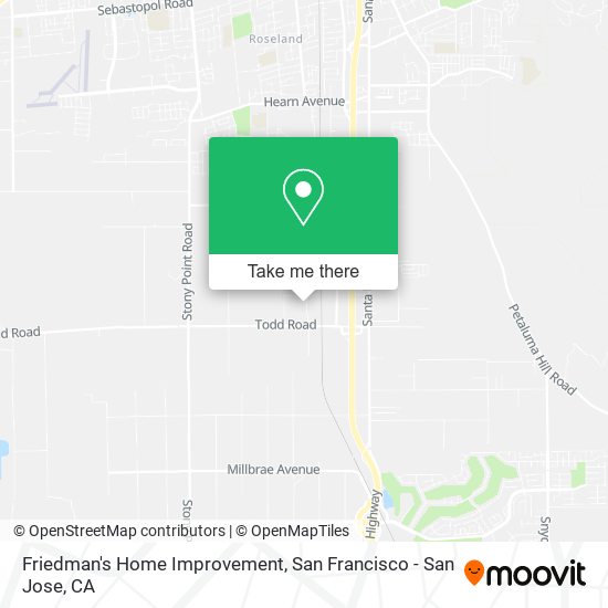 Mapa de Friedman's Home Improvement