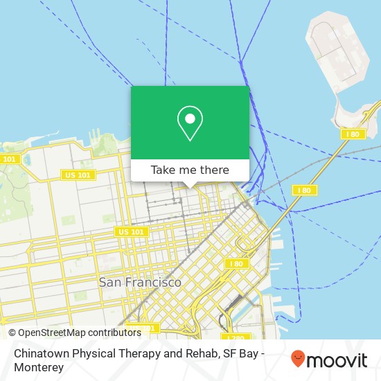 Chinatown Physical Therapy and Rehab map