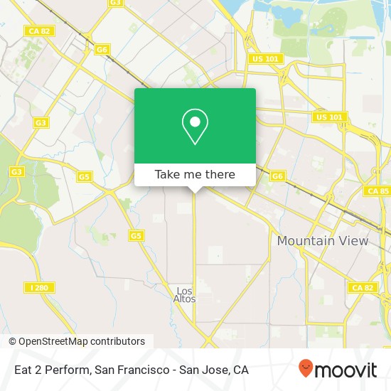 Eat 2 Perform map